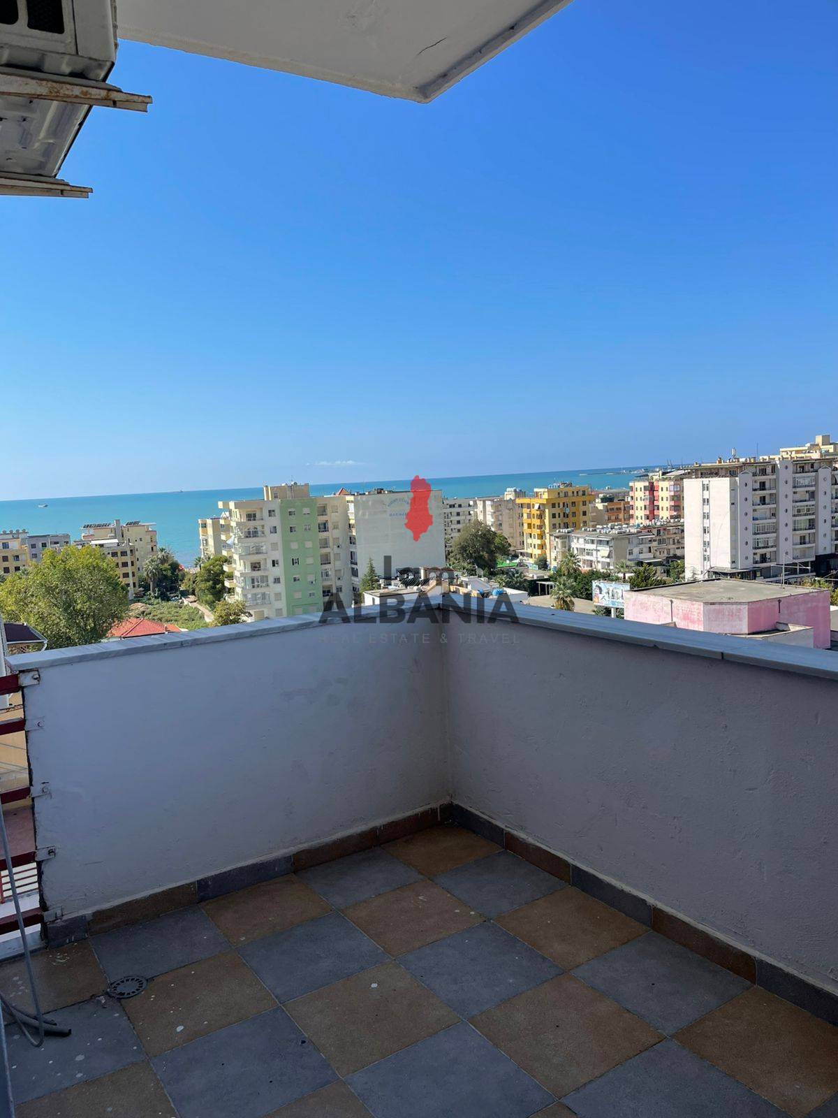 1+1 Apartmán v letovisku Drač/Durres s výhľadom na more